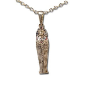 King Tut Sarcophagus Necklace